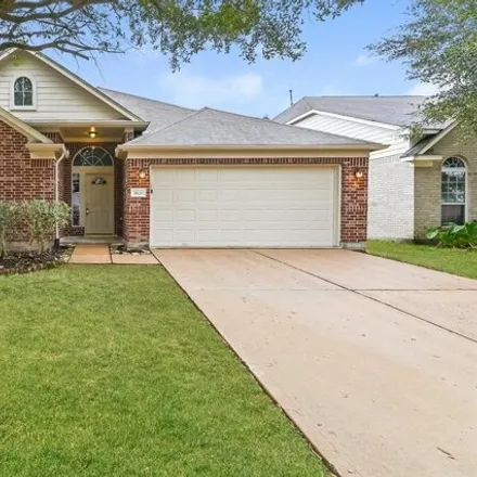 Rent this 4 bed house on 18624 Flagstone Creek Drive in Harris County, TX 77084