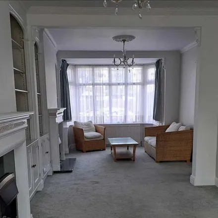 Rent this 3 bed apartment on Winchester Avenue in Kingsbury, London