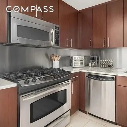 Rent this studio apartment on Lumiere in West 53rd Street, New York