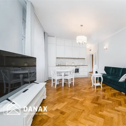 Rent this 1 bed apartment on Generała Jana Henryka Dąbrowskiego 18 in 30-532 Krakow, Poland