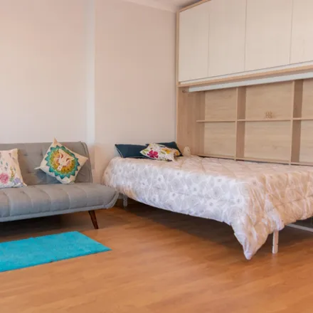 Rent this 1 bed apartment on Escola Preparatória Augusto Gil in Rua da Alegria, 4000-099 Porto