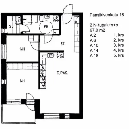 Rent this 3 bed apartment on Sireenikuja in 15900 Lahti, Finland