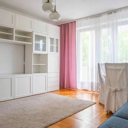 Rent this 4 bed apartment on Ludwika Hirszfelda 1 in 02-776 Warsaw, Poland
