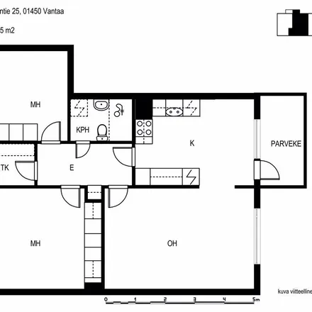 Rent this 3 bed apartment on Maauuninkuja in Maauunintie, 01450 Vantaa