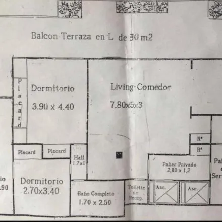 Buy this 2 bed apartment on Paraguay 2490 in Recoleta, C1120 AAH Buenos Aires