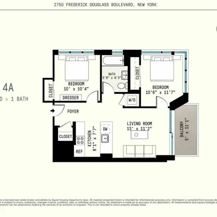Image 3 - 2750 Frederick Douglass Boulevard, New York, NY 10039, USA - Apartment for rent