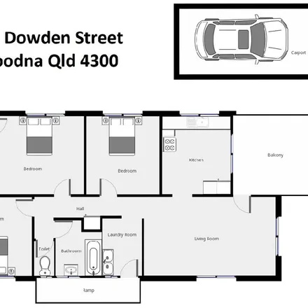 Rent this 3 bed apartment on Dowden Street in Goodna QLD 4300, Australia