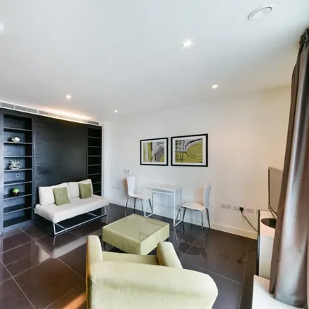 Rent this studio apartment on Pan Peninsula in Pan Peninsula Square, Canary Wharf