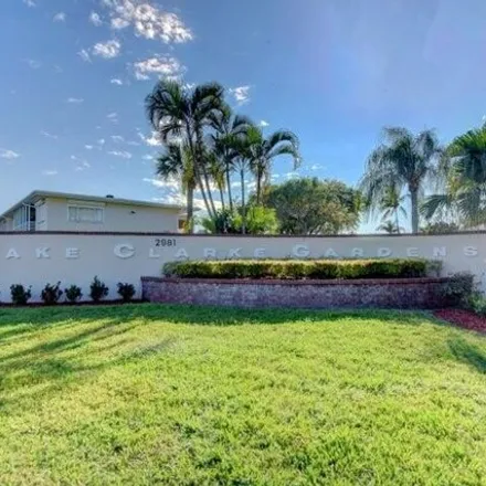 Rent this 1 bed condo on 2700 Garden Drive South in Palm Springs, FL 33461