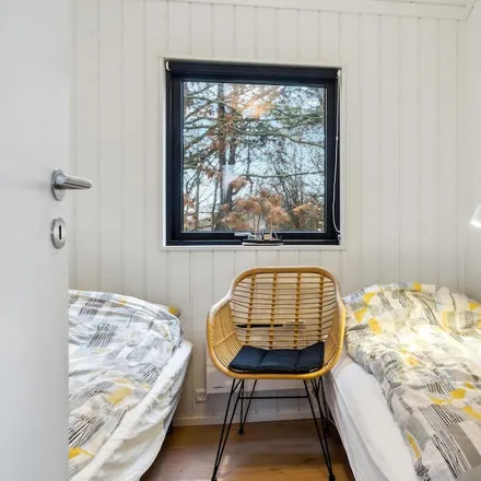 Rent this 3 bed house on Dannemare Kirke in Præstevangen, 4983 Dannemare