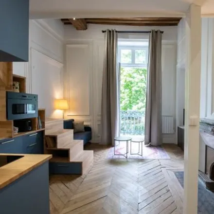 Rent this studio apartment on 13 Rue Alsace Lorraine in 69001 Lyon, France