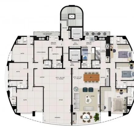 Buy this 4 bed apartment on Rua Mário Gomes de Matos 185 in Pina, Recife - PE