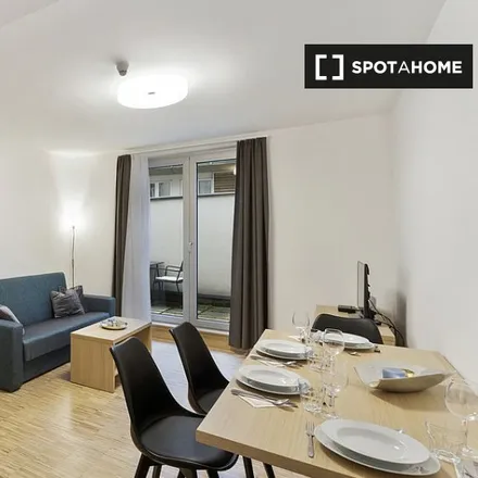 Rent this 1 bed apartment on Schmalzhofgasse 10 in 1060 Vienna, Austria