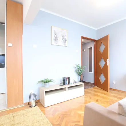 Rent this 1 bed apartment on Krzemieniecka 16A in 94-017 Łódź, Poland