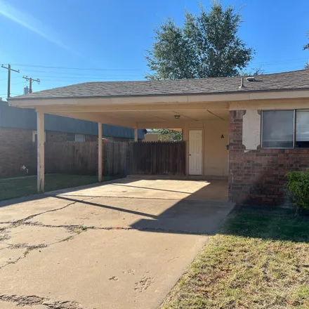 Rent this 2 bed duplex on 3717 53rd Street in Lubbock, TX 79413