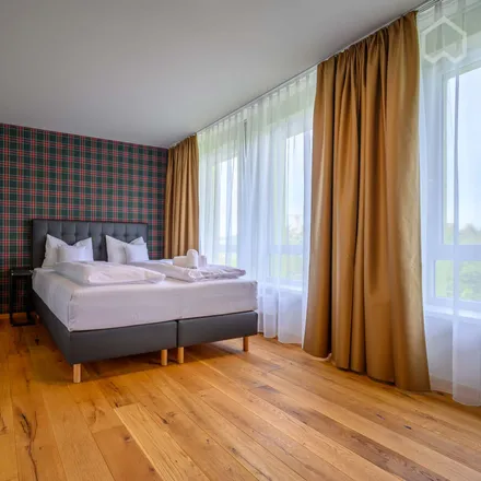 Rent this 1 bed apartment on Loftstyle Hotel in Mühleweg 7, 72800 Eningen unter Achalm