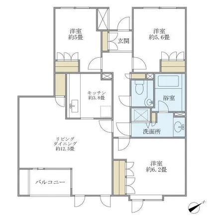 Image 2 - Royal Palace, 12 闇坂, Sanno 2-chome, Ota, 143-0023, Japan - Apartment for rent