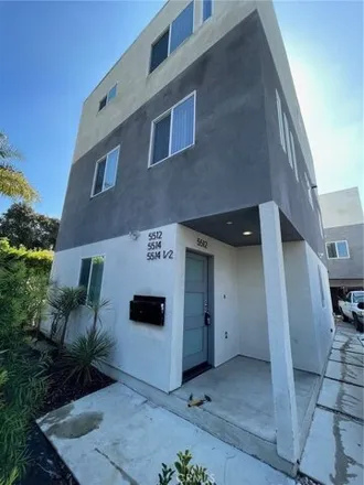 Rent this studio apartment on 5514 Blackwelder 1/2 St Unit 5514 in Los Angeles, California