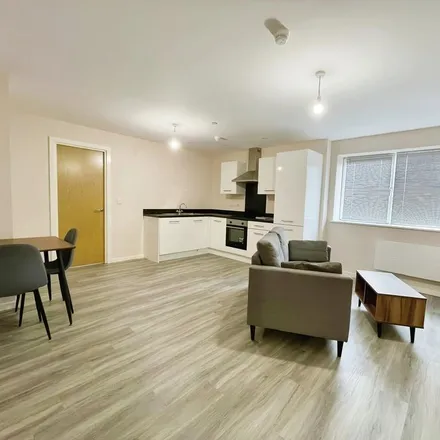 Rent this 1 bed apartment on Trafford Road in Salford, M5 3QS