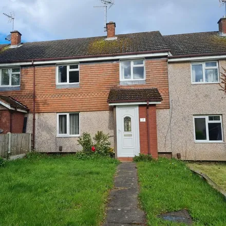 Rent this 3 bed townhouse on William Morris Court in Rugeley, WS15 2RA