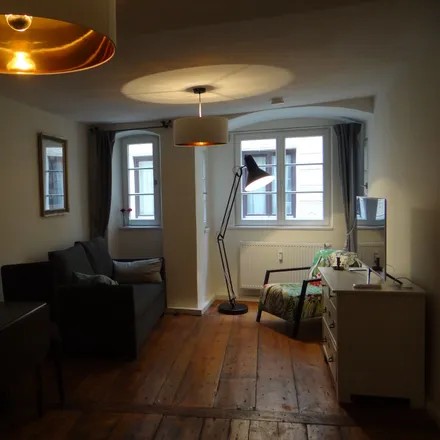 Rent this 1 bed apartment on Schmiedberg 15a in 86152 Augsburg, Germany