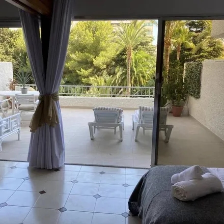 Rent this 1 bed apartment on Mezquita de Marbella in Bulevar del Príncipe Alfonso de Hohenlohe, 29602 Marbella