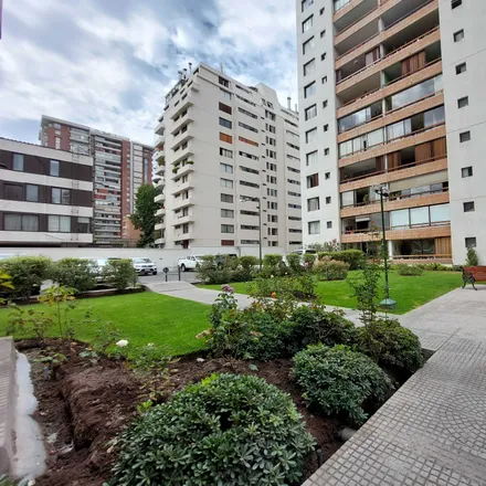 Rent this 3 bed apartment on Avenida Cristóbal Colón 4000 in 758 0386 Provincia de Santiago, Chile