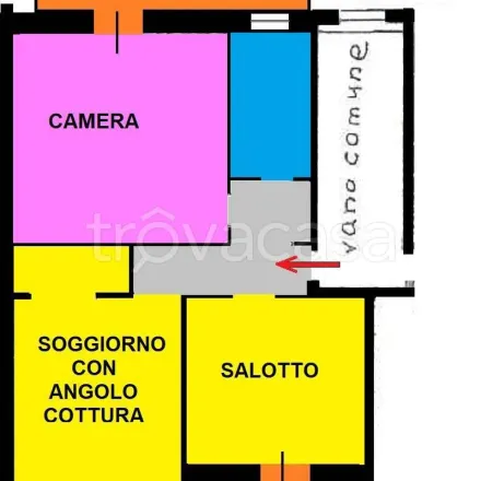 Rent this 3 bed apartment on Municipio di Fossano in Via Roma 91, 12045 Fossano CN