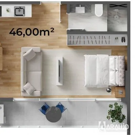 Buy this 1 bed apartment on Igreja da Imaculada Conceição in Rua Eurico Krobel, Centro