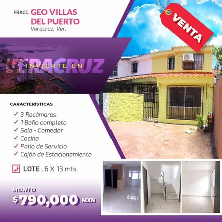 Buy this studio house on Taller Automotriz in Circuito Jardines del Puerto, Geovillas del Puerto