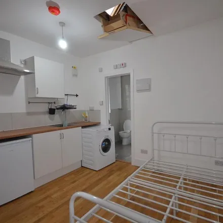 Rent this studio apartment on Lloyd's Groceries in 104 Craven Park, London