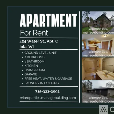 Rent this 2 bed apartment on 424 Water St