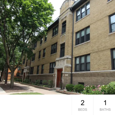 Rent this 2 bed apartment on 3717 N Leavitt St