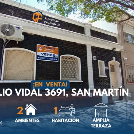 Buy this 1 bed house on 60 - Presidente Bernardino Rivadavia 3697 in Partido de General San Martín, B1650 CVI General San Martín