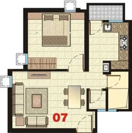 Rent this 1 bed apartment on  in Ahmedabad, Gujarat