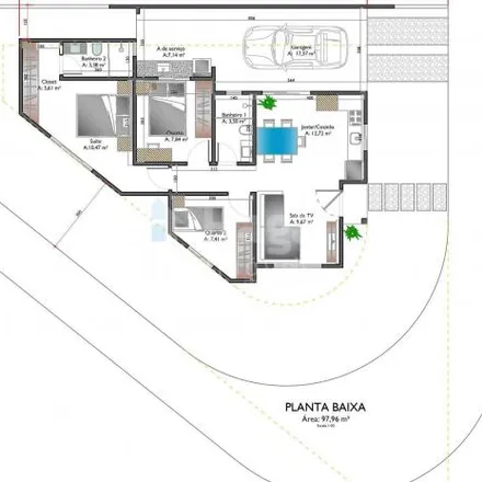 Buy this 3 bed house on Rua São Pedro in São Pedro, Brusque - SC