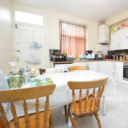 Rent this 4 bed townhouse on Avtar Wine & Spirits in 63 Thornville Road, Leeds