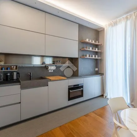 Rent this 3 bed apartment on Milano Verticale UNA Esperienze in Via Carlo De Cristoforis 6, 20124 Milan MI