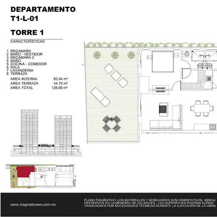 Image 1 - Magma Towers, Avenida Frida Kahlo, Valle Oriente, 66269 San Pedro Garza García, NLE, Mexico - Apartment for rent