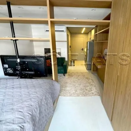 Rent this 1 bed apartment on Deli Shop in Rua Eça de Queiroz, Paraíso