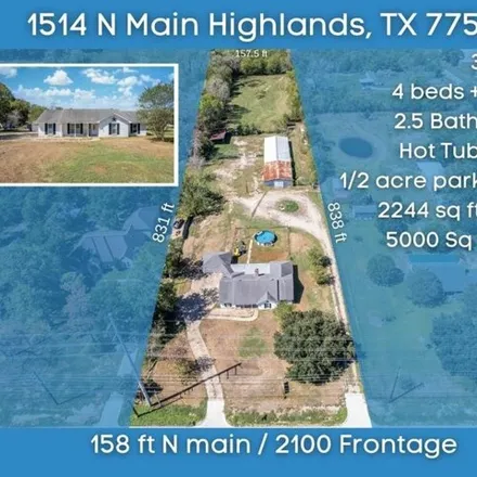 Buy this 4 bed house on 1514 N Main St in Highlands, Texas