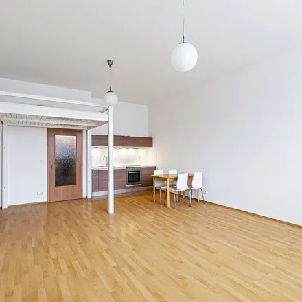 Rent this 1 bed apartment on Kudrnova 33/1 in 150 00 Prague, Czechia