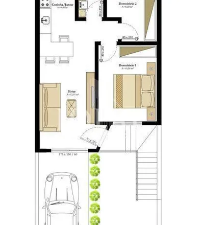 Buy this 2 bed house on Rua Nonoai in Valinhos, Passo Fundo - RS