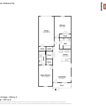 Image 3 - 11599 Keystone Circle, Oklahoma City, OK 73114, USA - House for rent