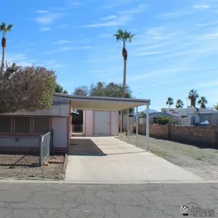 Buy this studio apartment on 11449 South Cardinal Lane in Desert Air Mobile Estates, Yuma