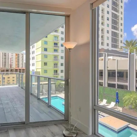 Rent this 2 bed apartment on Aloft Miami Brickell in 1001 Southwest 2nd Avenue, Miami