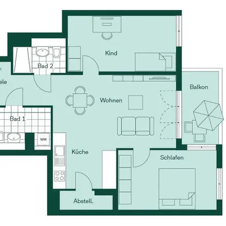 Rent this 3 bed apartment on Märkische Allee 312 in 12687 Berlin, Germany