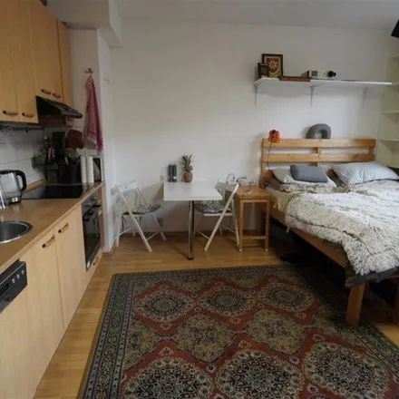 Rent this 1 bed apartment on Palmovka in Na Žertvách, 180 48 Prague