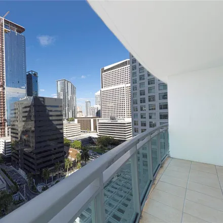 Rent this 1 bed condo on 950 Brickell Bay Drive