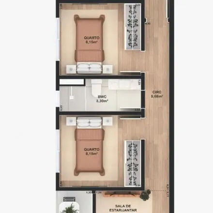 Buy this 3 bed apartment on Rua Frei Egidio Carloto in Centro, Pinhais - PR